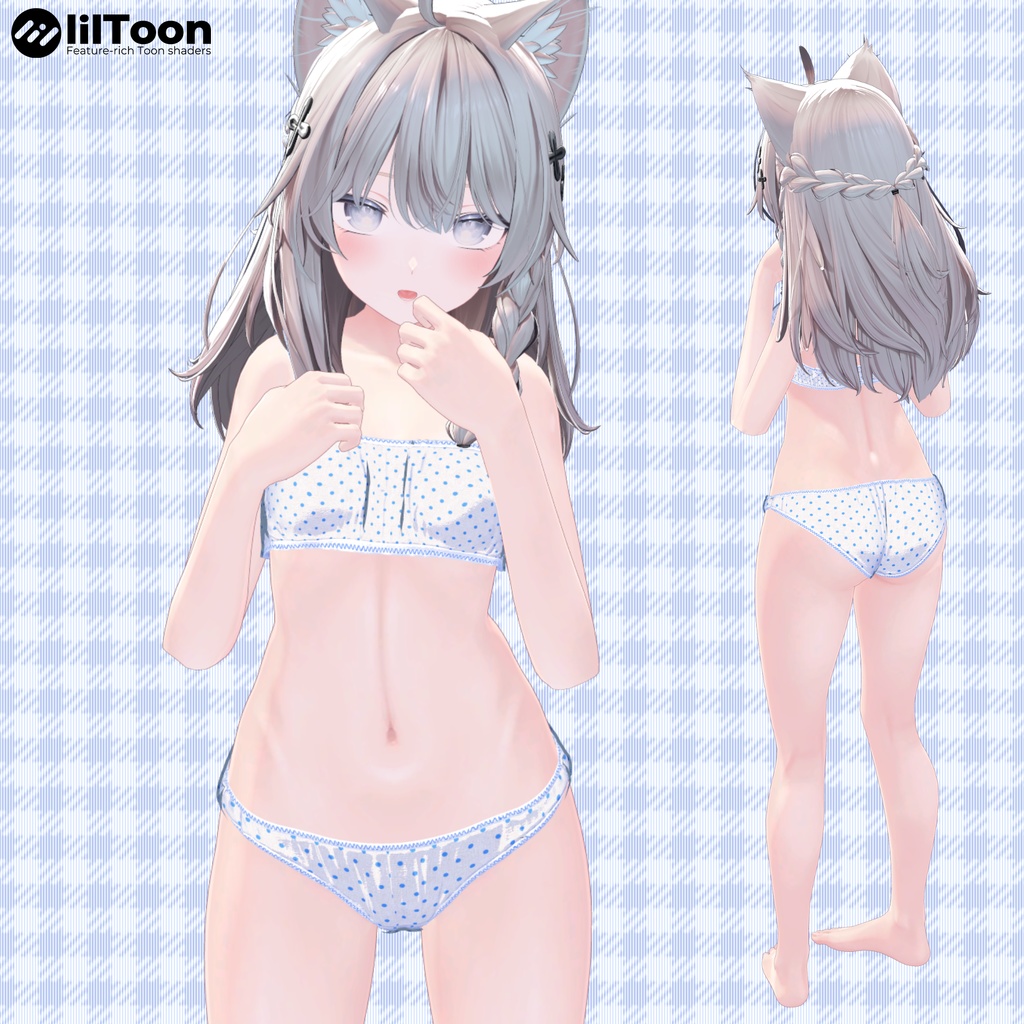 【10アバター対応】下着ver.2(UC-A01)/ 🆙10月21日追加