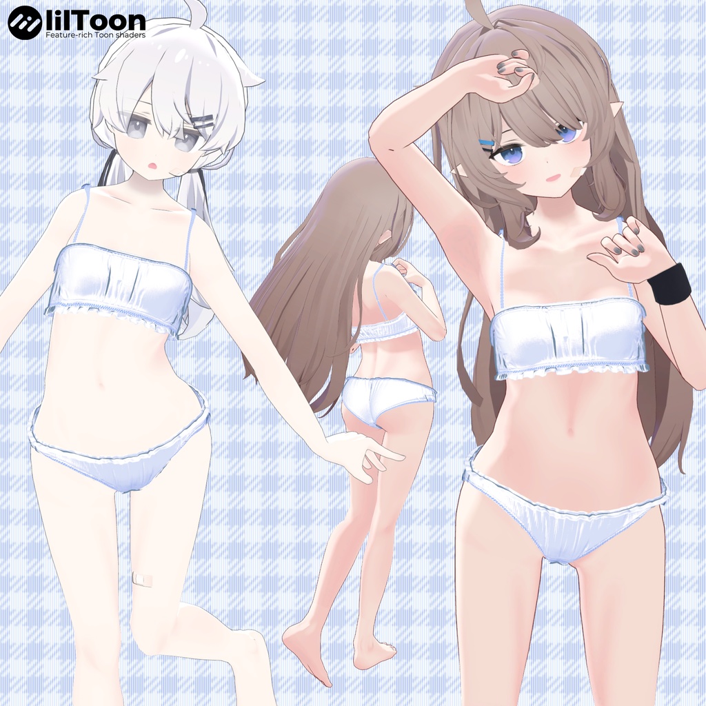 【10アバター対応】下着ver.2(UC-A01)/ 🆙10月21日追加