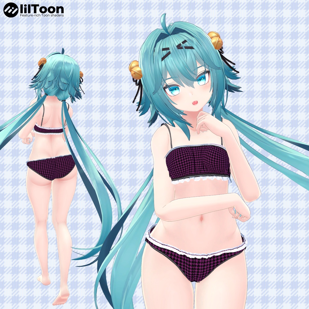 【10アバター対応】下着ver.2(UC-A01)/ 🆙10月21日追加