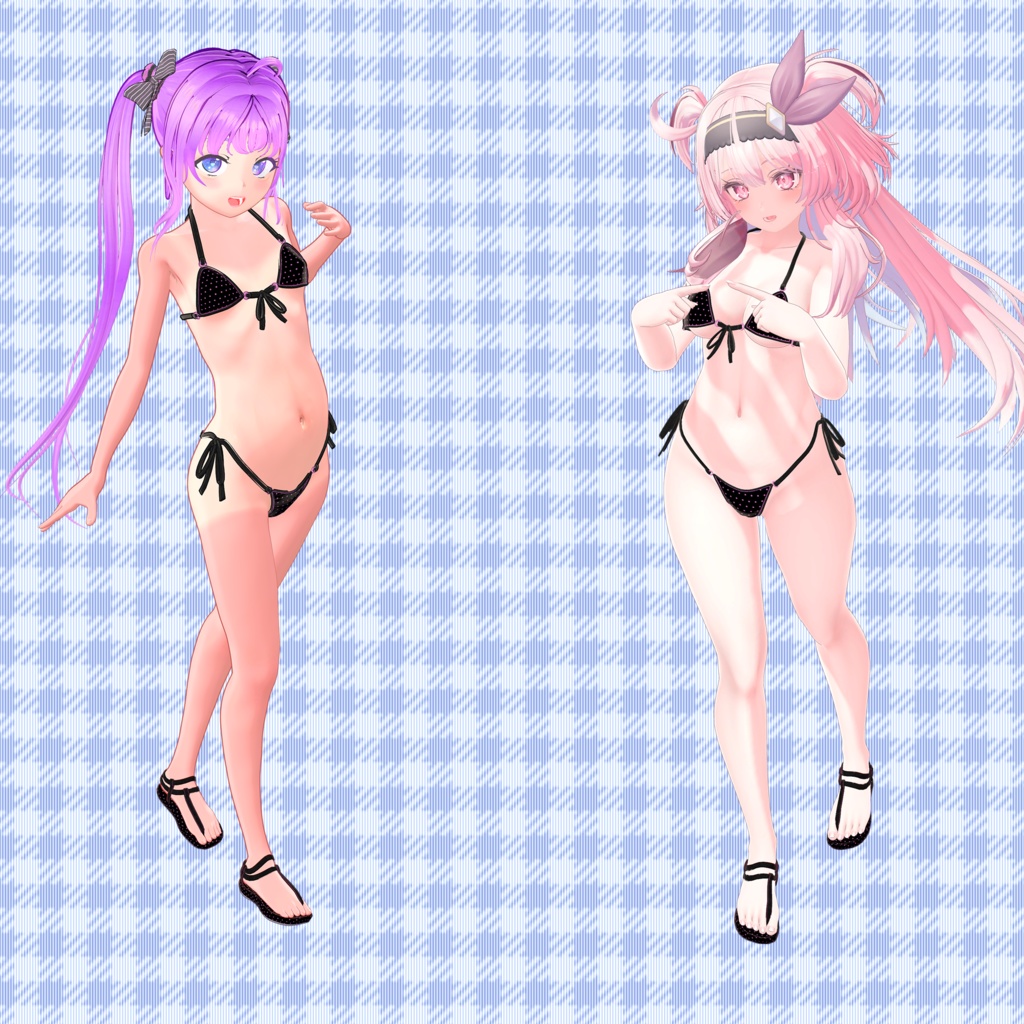 【29アバター対応】サンダルA&B(lilToon対応版)