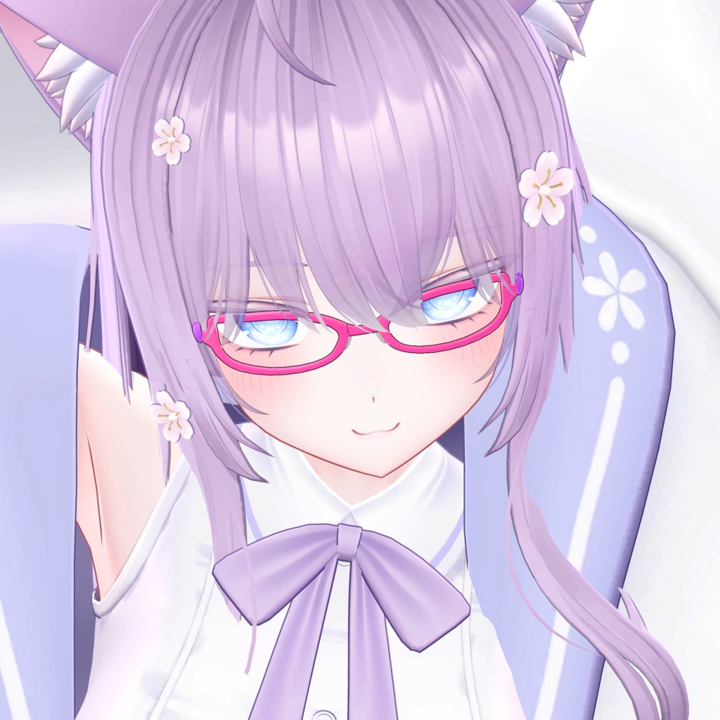 【26アバター対応】メガネ「ラブリーキャット」(UA-G01)/ 🔄5月6日更新