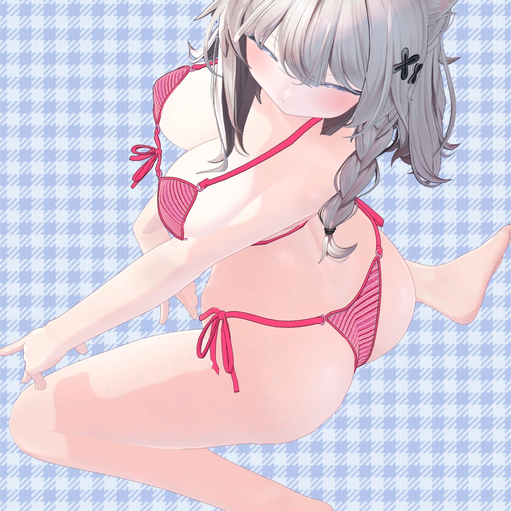 【24アバター対応】ブラジリアンビキニ【清楚版】(UC-H02)/ 🆙8月29日追加