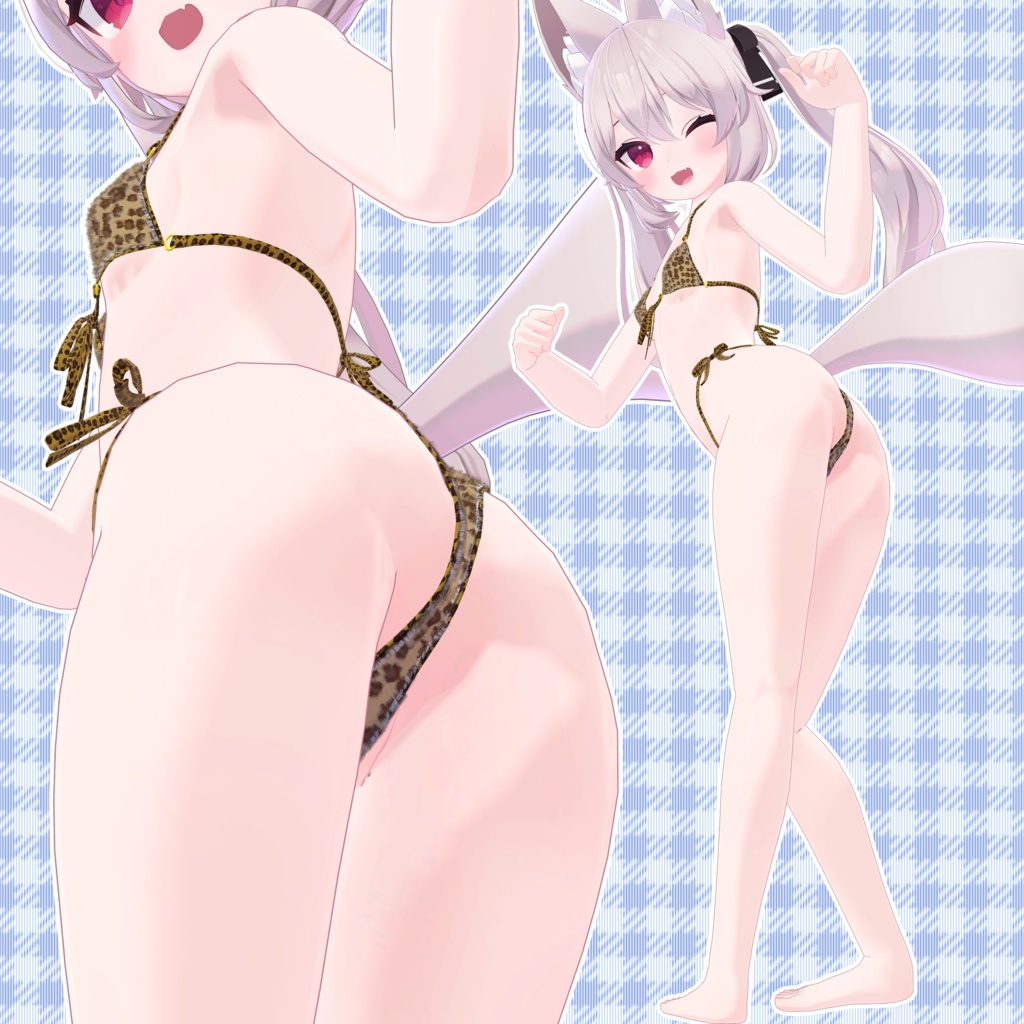 【24アバター対応】ブラジリアンビキニ【清楚版】(UC-H02)/ 🆙8月29日追加