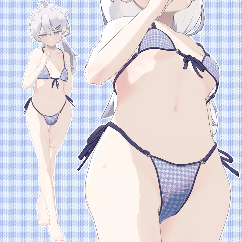 【24アバター対応】ブラジリアンビキニ【清楚版】(UC-H02)/ 🆙8月29日追加