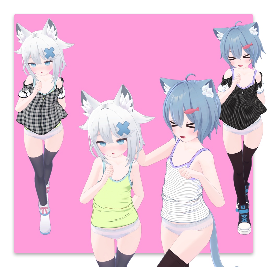 ★ BLACK FRIDAY Sale ★【5アバター対応】アイナの普段着(UC-XSet)