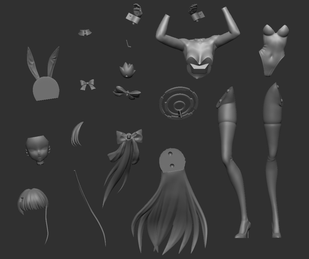 ブルーアーカイブ 飛鳥馬トキ バニーガール (1/7スケール)