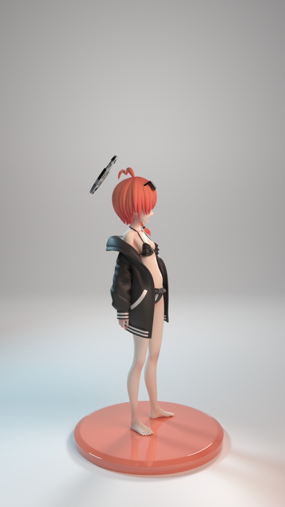 ブルーアーカイブ 美甘ネル 水着(1/7スケール)