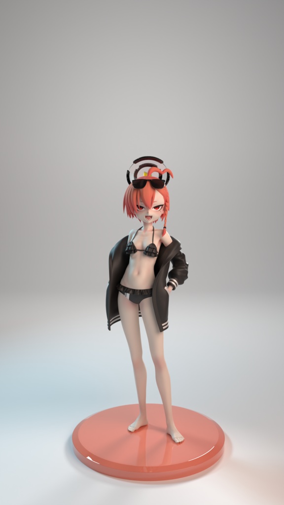 ブルーアーカイブ 美甘ネル 水着(1/7スケール)