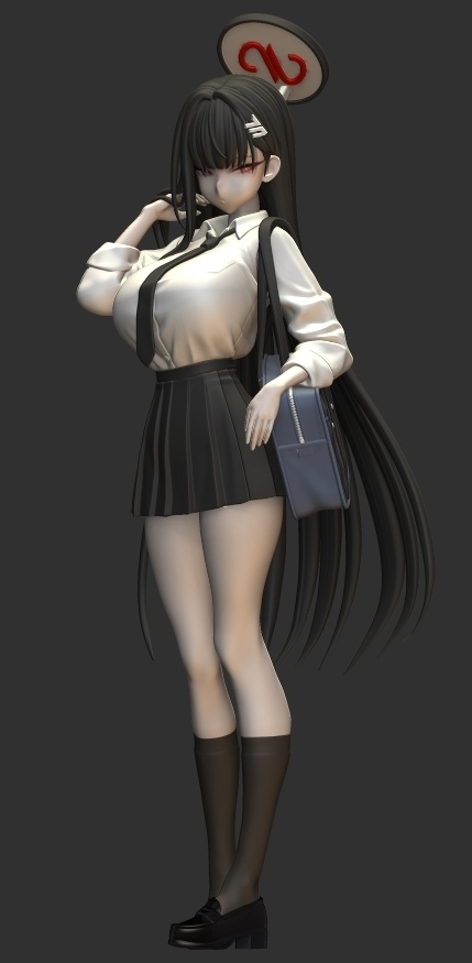 ブルーアーカイブ「調月リオ」学生服