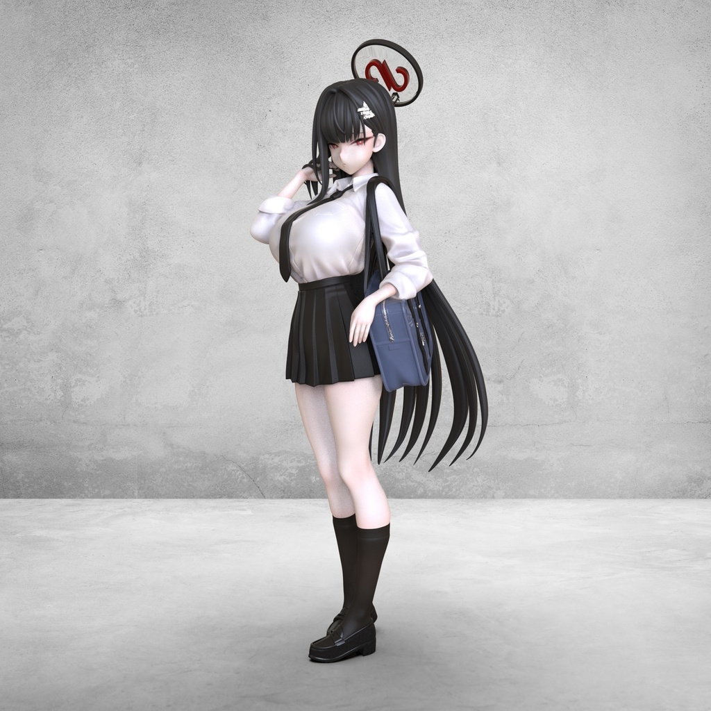 ブルーアーカイブ「調月リオ」学生服