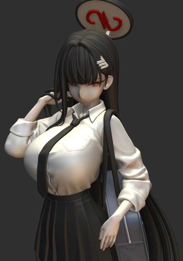 ブルーアーカイブ「調月リオ」学生服