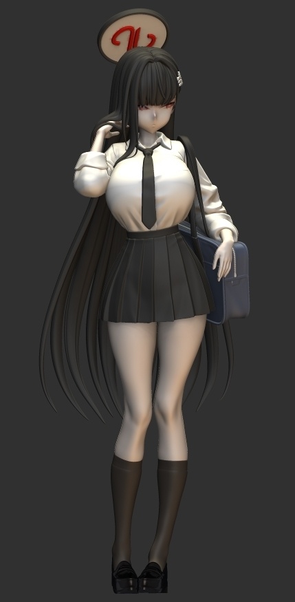 ブルーアーカイブ「調月リオ」学生服