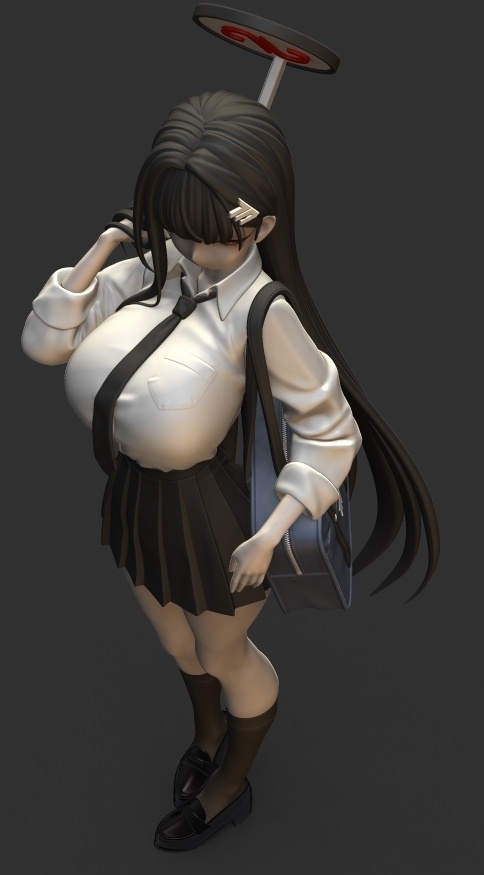 ブルーアーカイブ「調月リオ」学生服