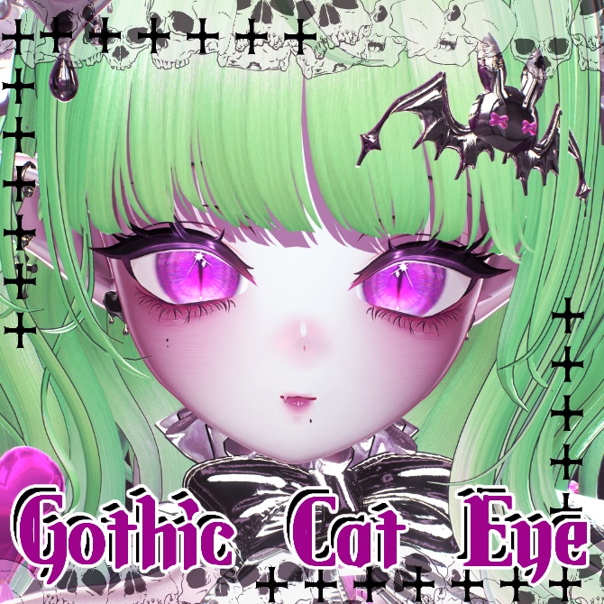 ԅ(ФωФԅ) Gothic Cat Eye 【sio対応】