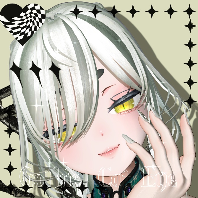 ԅ(ФωФԅ) Gothic Cat Eye 【sio対応】
