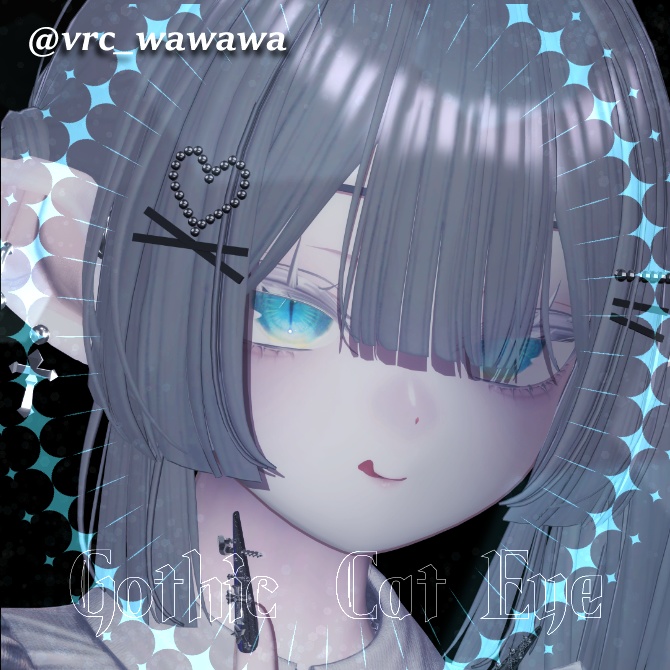 ԅ(ФωФԅ) Gothic Cat Eye 【sio対応】