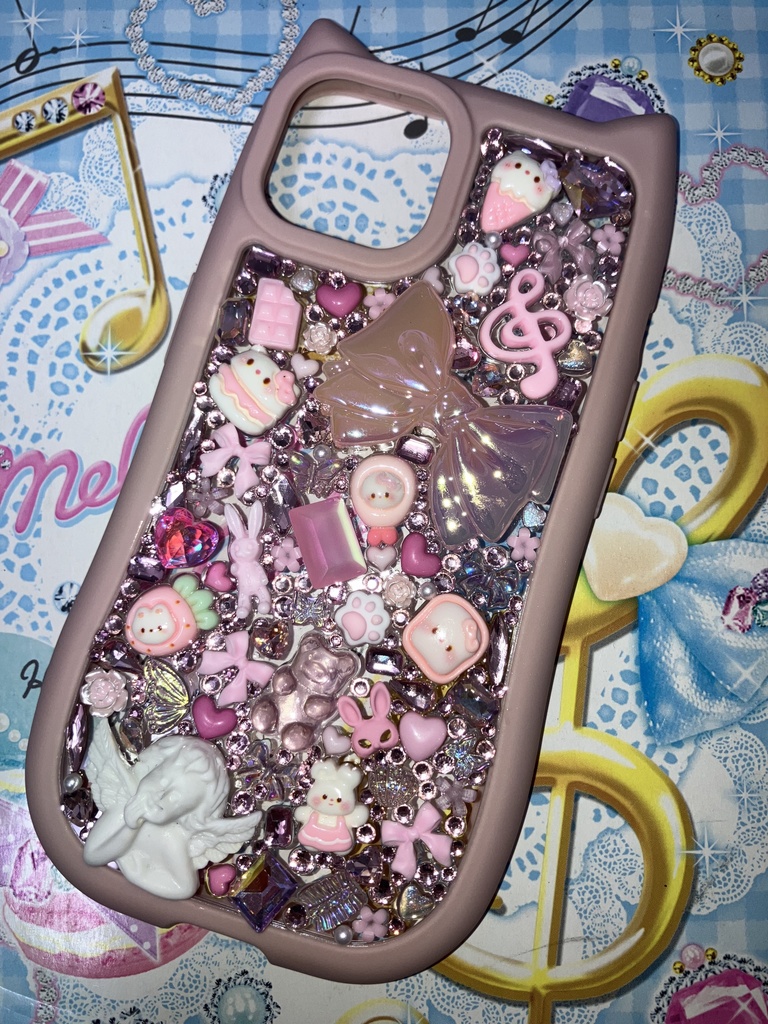 女児向けピンクケース