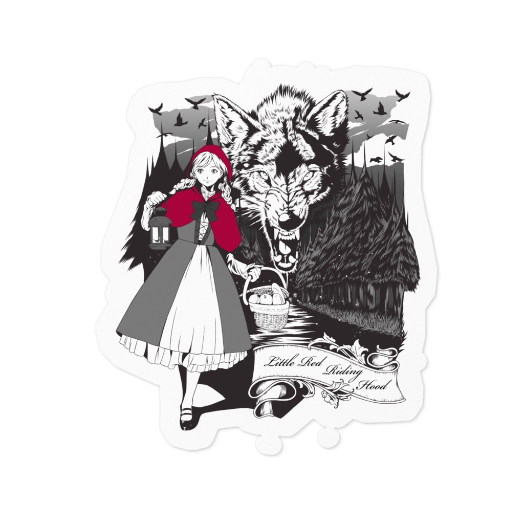 Little Red Riding Hood　ステッカー