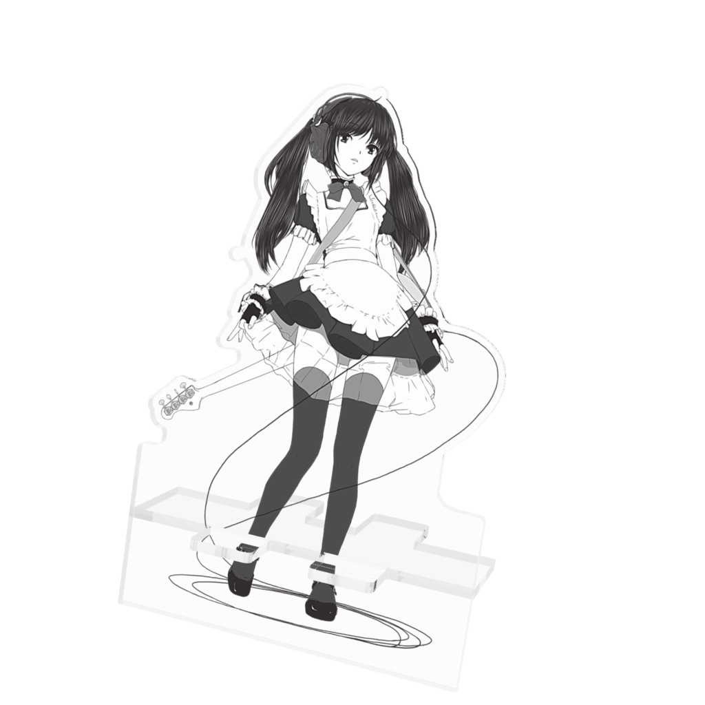 meido アクリルスマホスタンド
