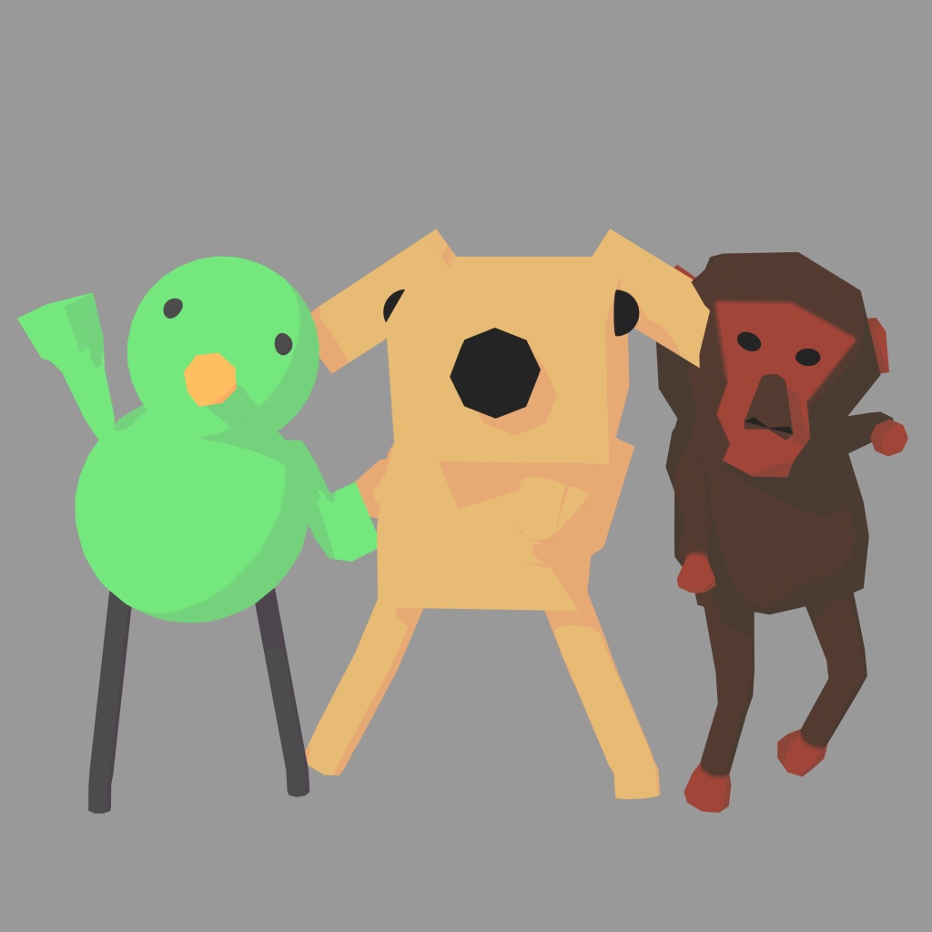 【XAvatar】規約が緩い動物アバター『CC0アニマルズ』