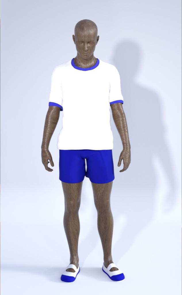 daz服 学生用体操服G8M ~Japanese school sportswear for men~