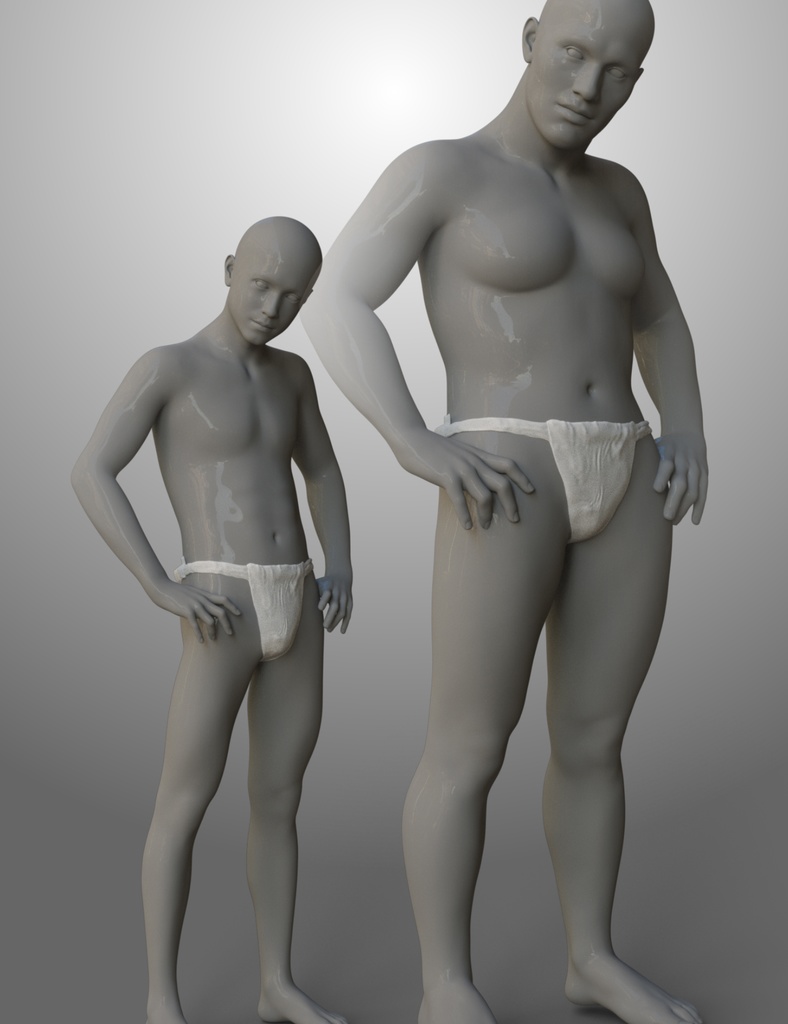 daz服 六尺褌 G9 ~Japanese LoinCloth Rokushaku~
