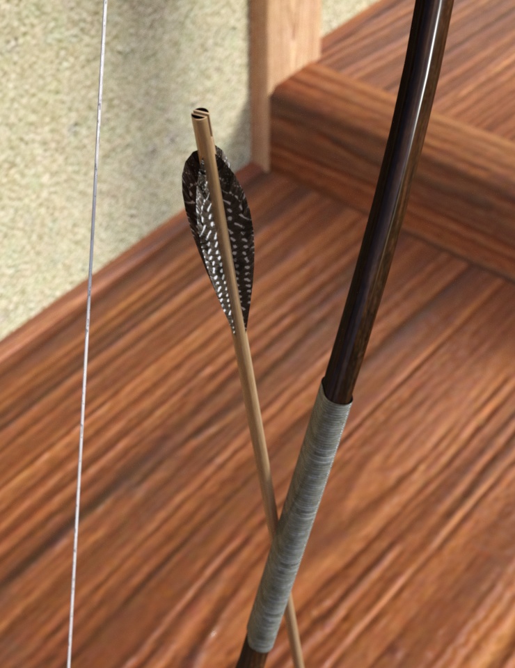 daz小物 和弓~Japanese bow~