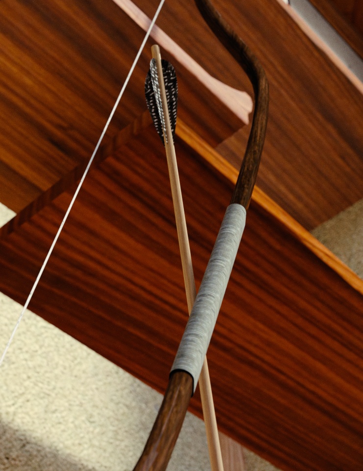 daz小物 和弓~Japanese bow~