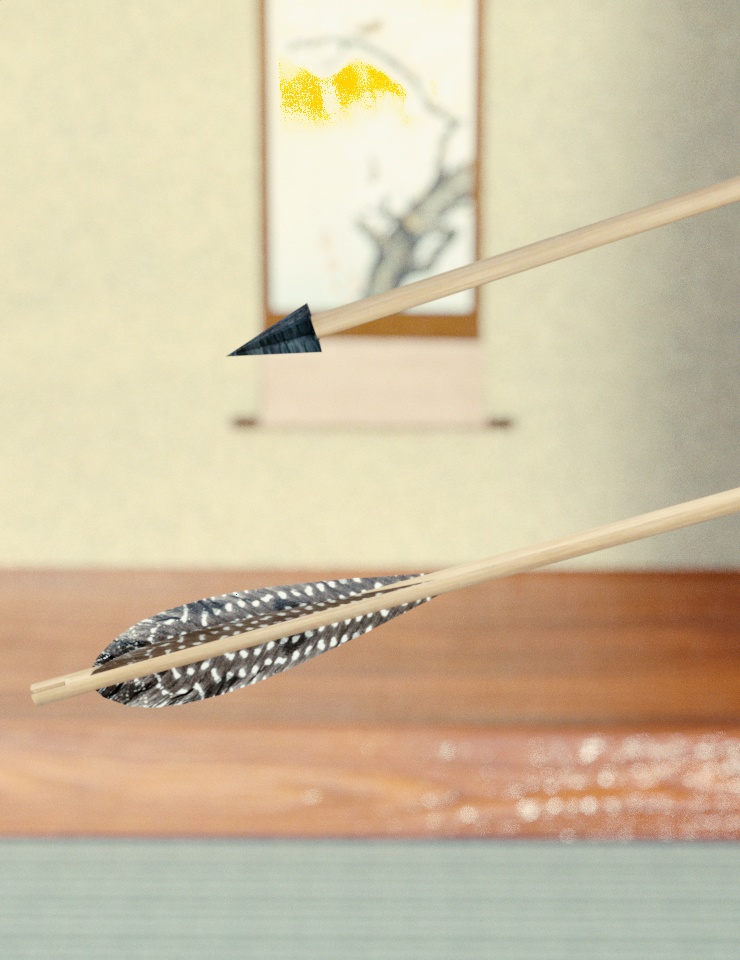 daz小物 和弓~Japanese bow~