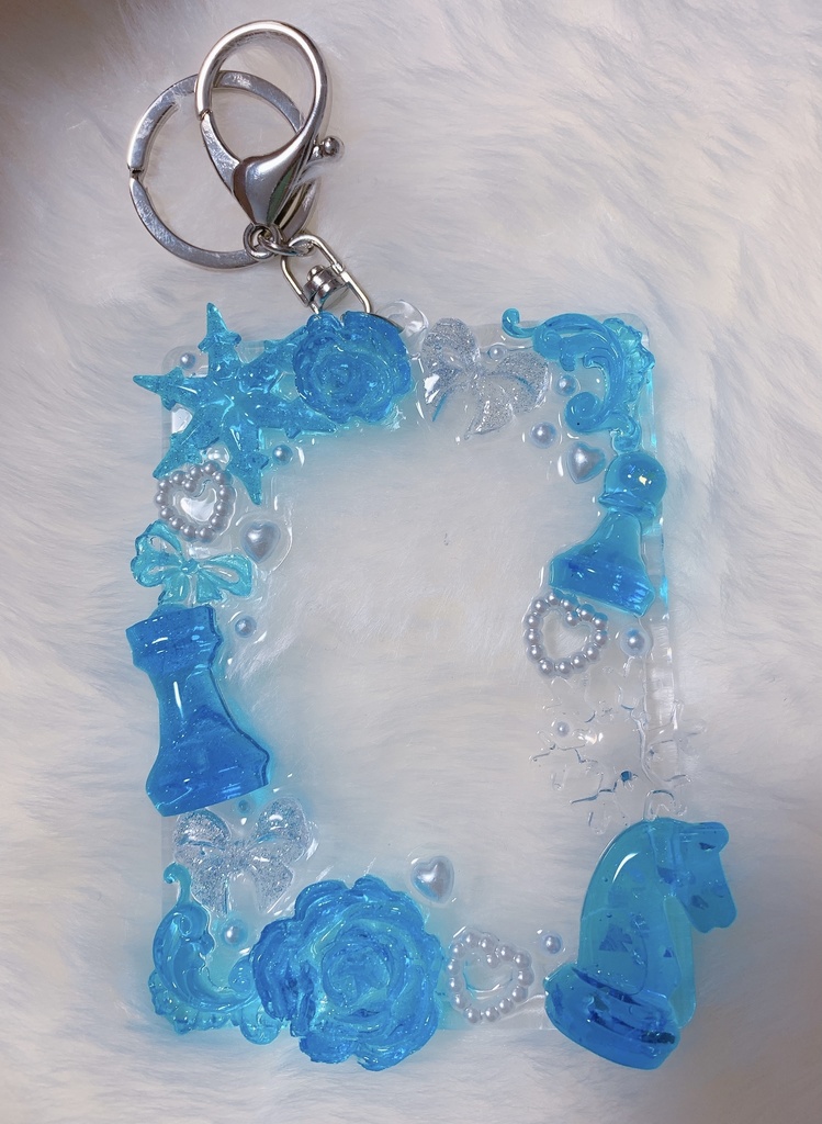 トレカケースキーホルダーデコ