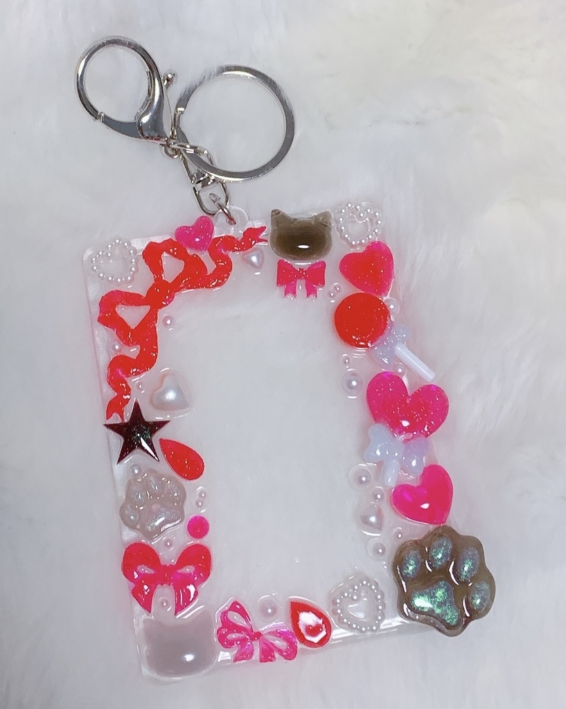 にじさんじ 三枝明那イメージトレカケースキーホルダー