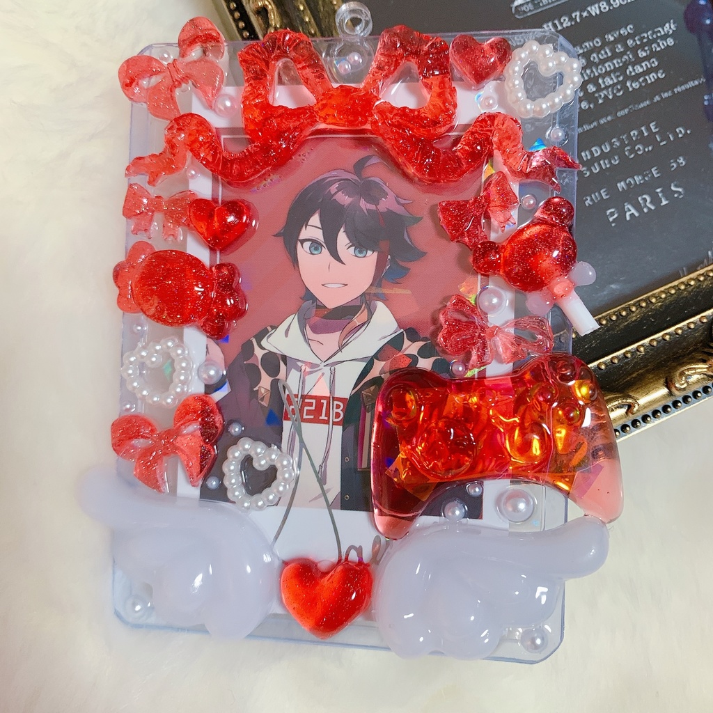 にじさんじ 三枝明那、不破湊イメージ硬質ケースデコ【B8】