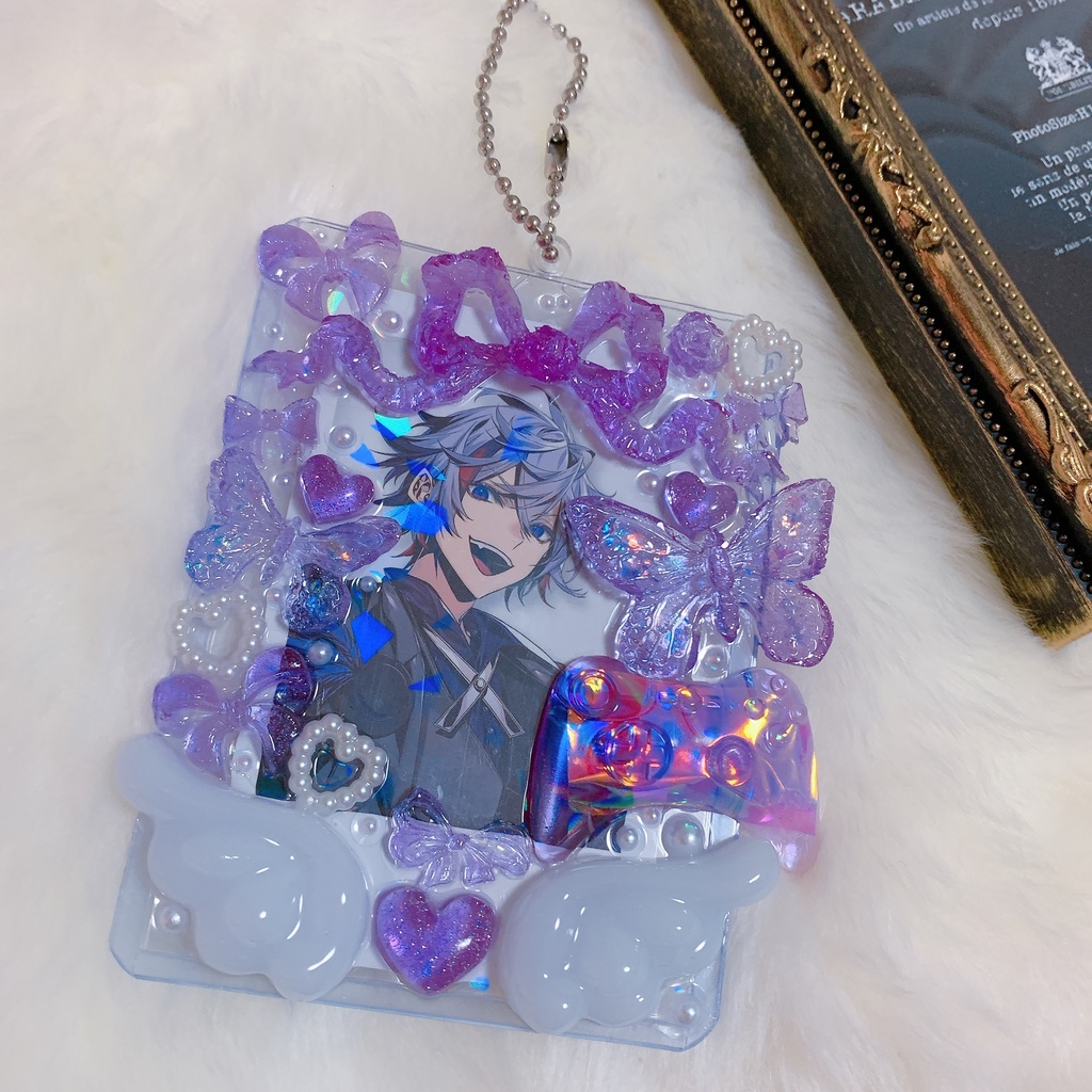 にじさんじ 三枝明那、不破湊イメージ硬質ケースデコ【B8】