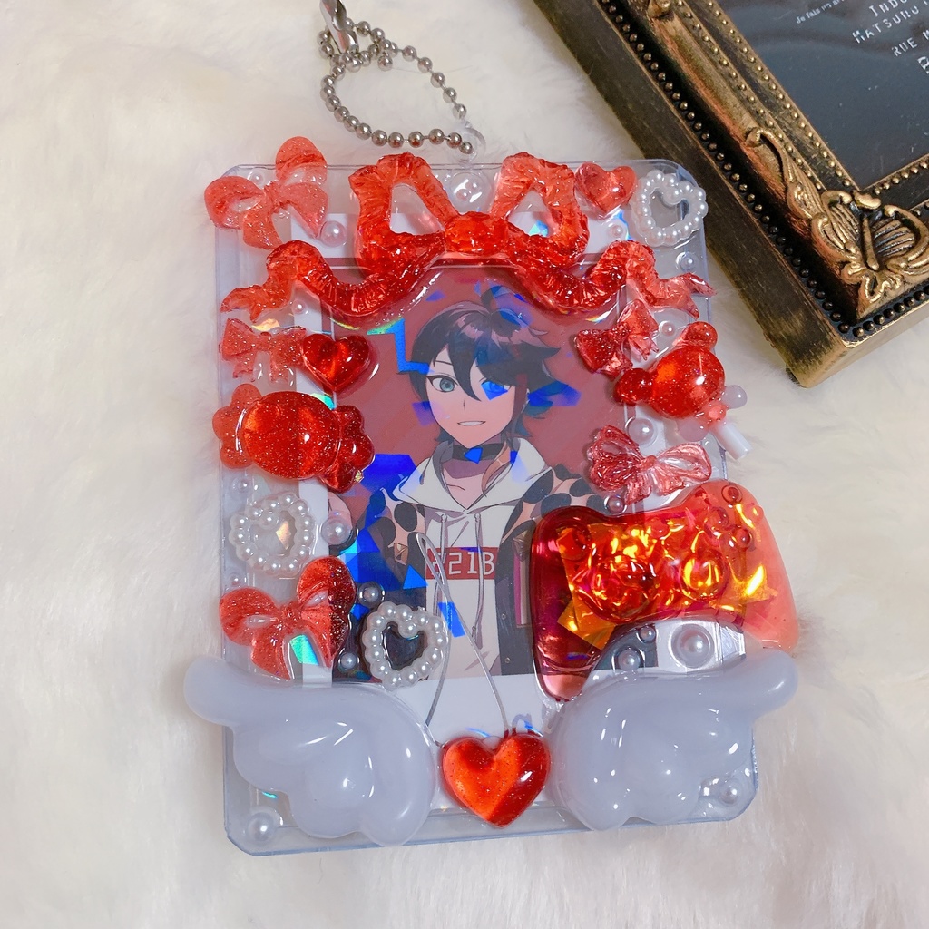 にじさんじ 三枝明那、不破湊イメージ硬質ケースデコ【B8】