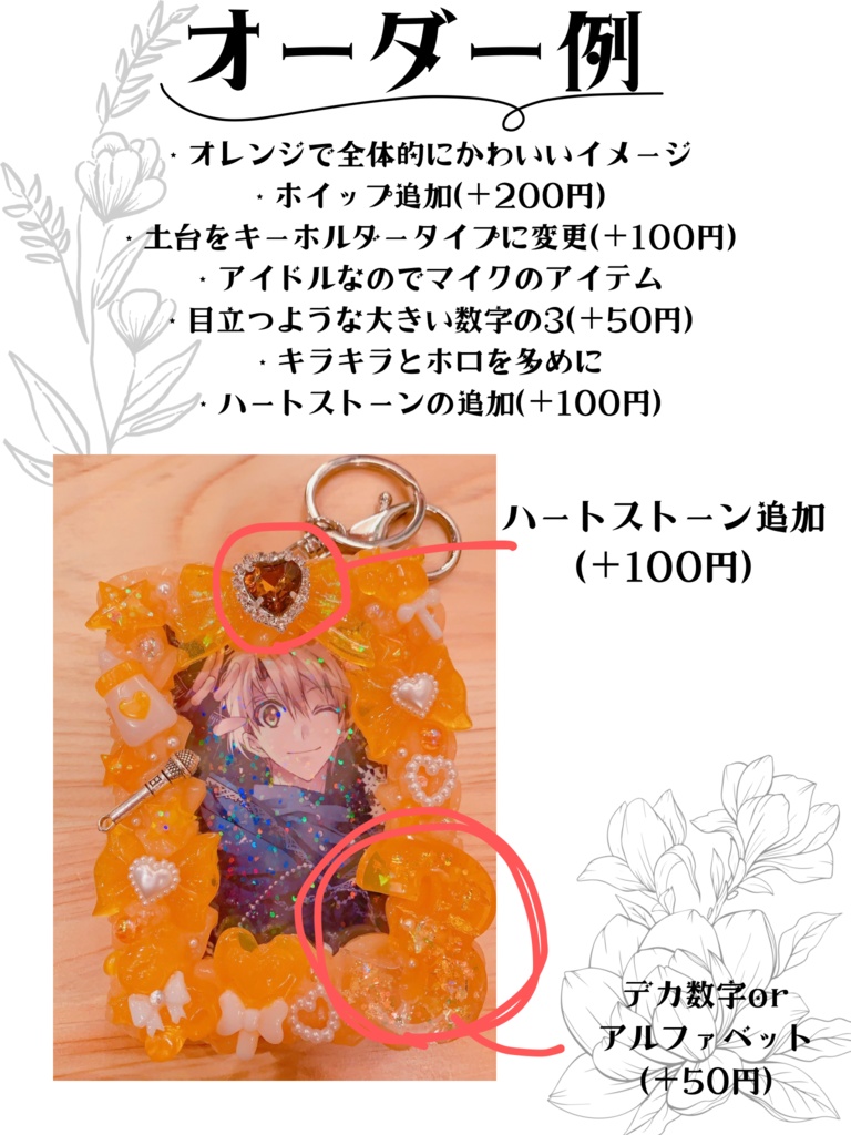 オーダー受付ページ