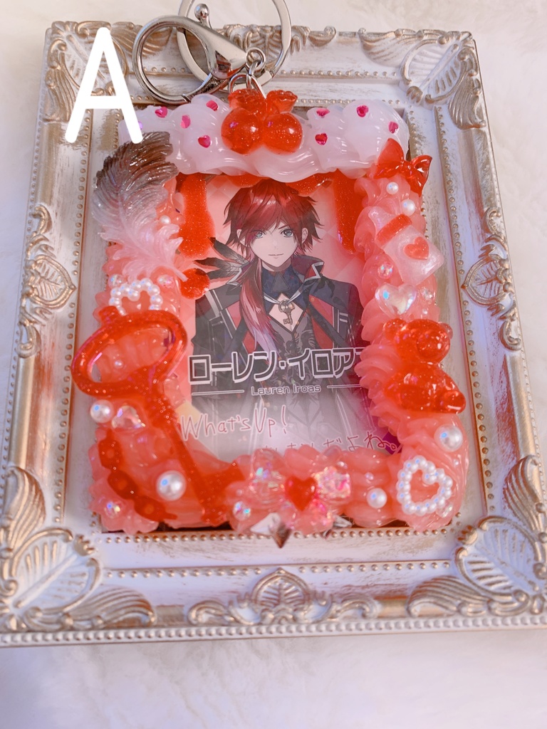 にじさんじ ローレン・イロアスイメージトレカキーホルダーデコ