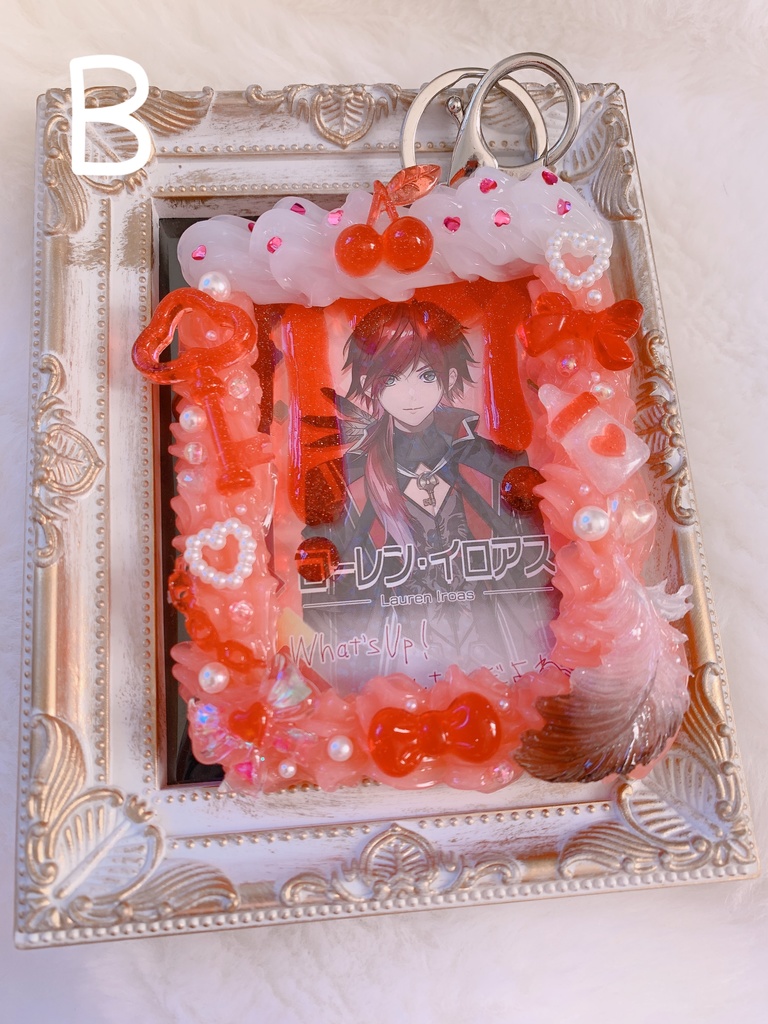 にじさんじ ローレン・イロアスイメージトレカキーホルダーデコ