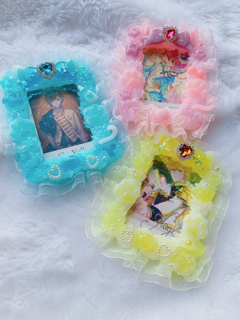 猫耳レース (ブルー、B8)