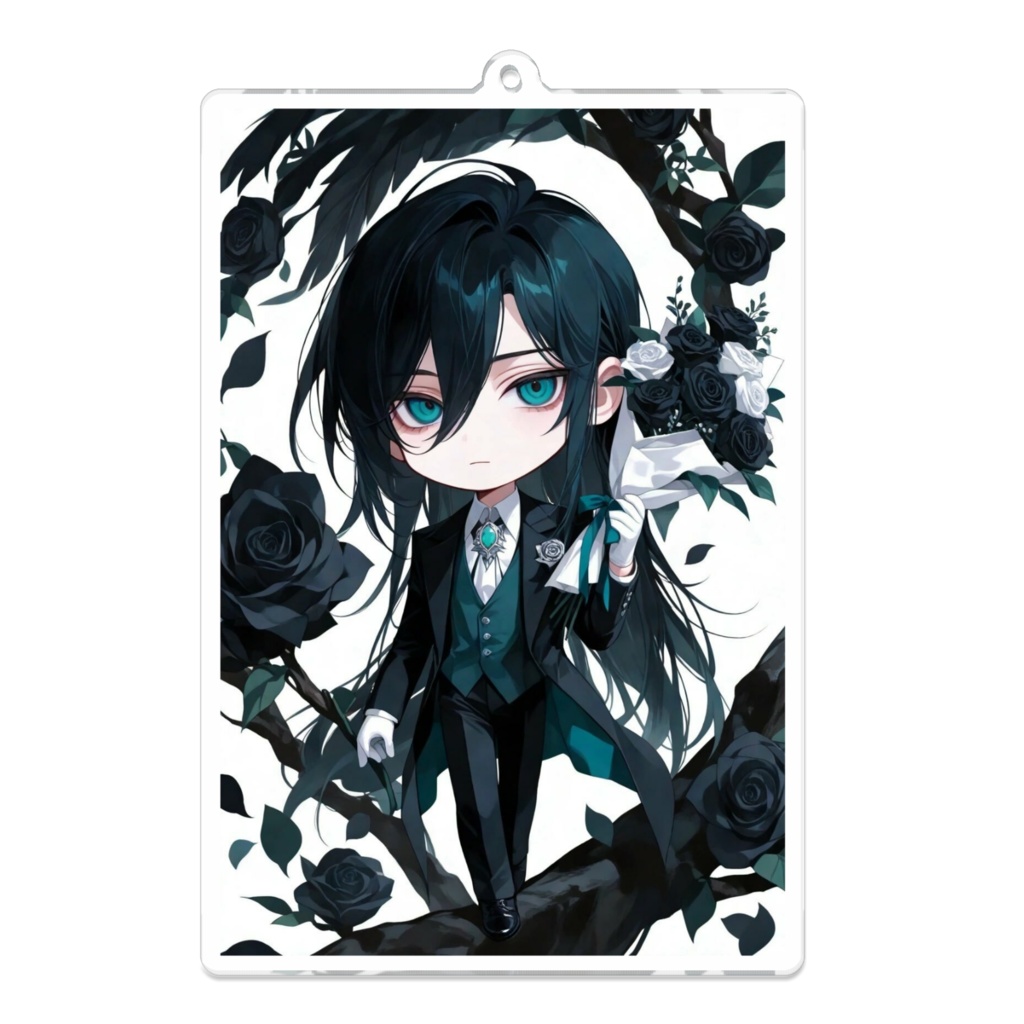 【ノワール・ロゼクライン】アクリルキーホルダー