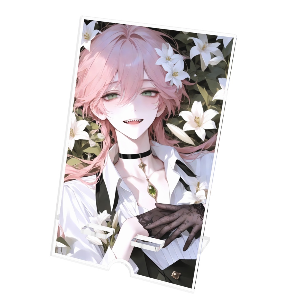 【百合の王子シフォン】アクリルスマホスタンド