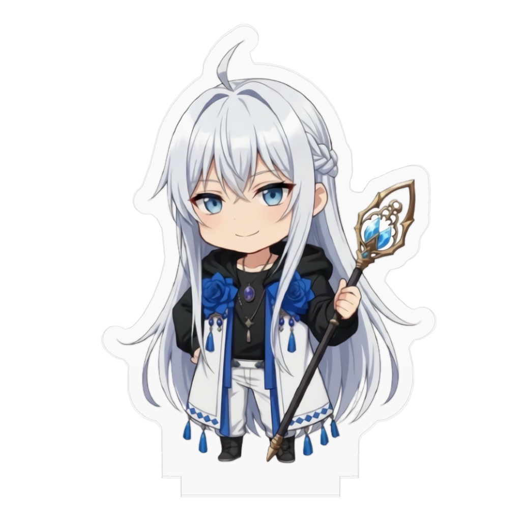 【ミラージュ•シルフ】アクリルフィギュア - 70x70mm