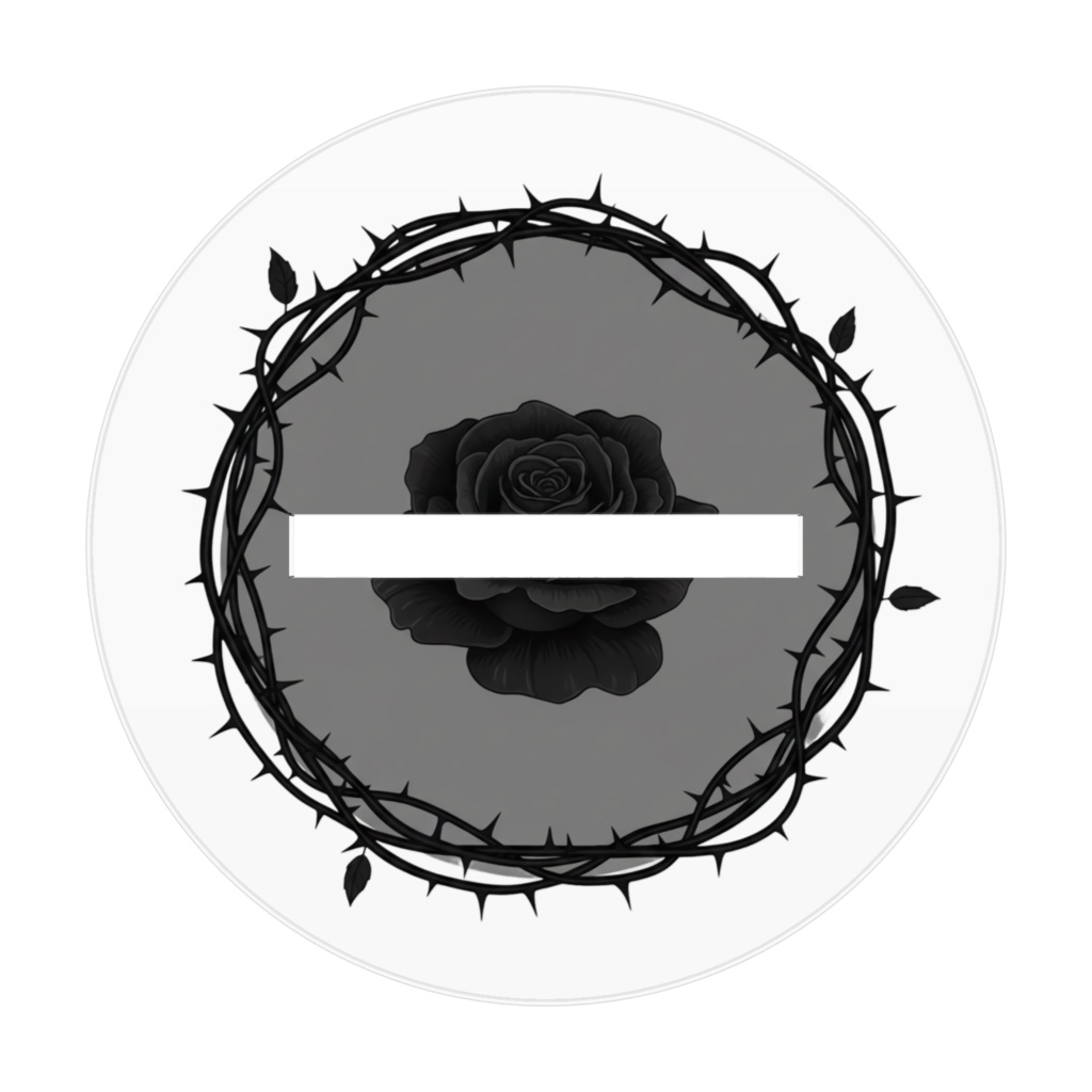 ノワール•ロゼクライン アクリルフィギュア - 70x70mm