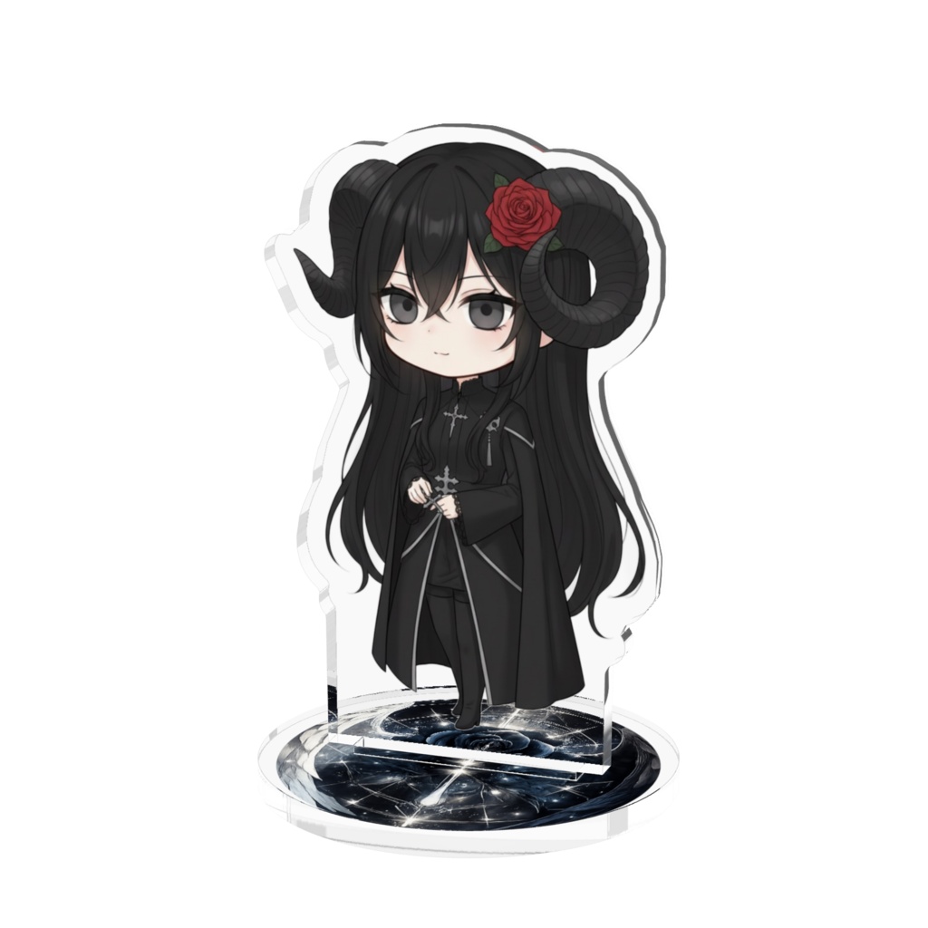 Lucifer Tearfall アクリルフィギュア - 70x70mm