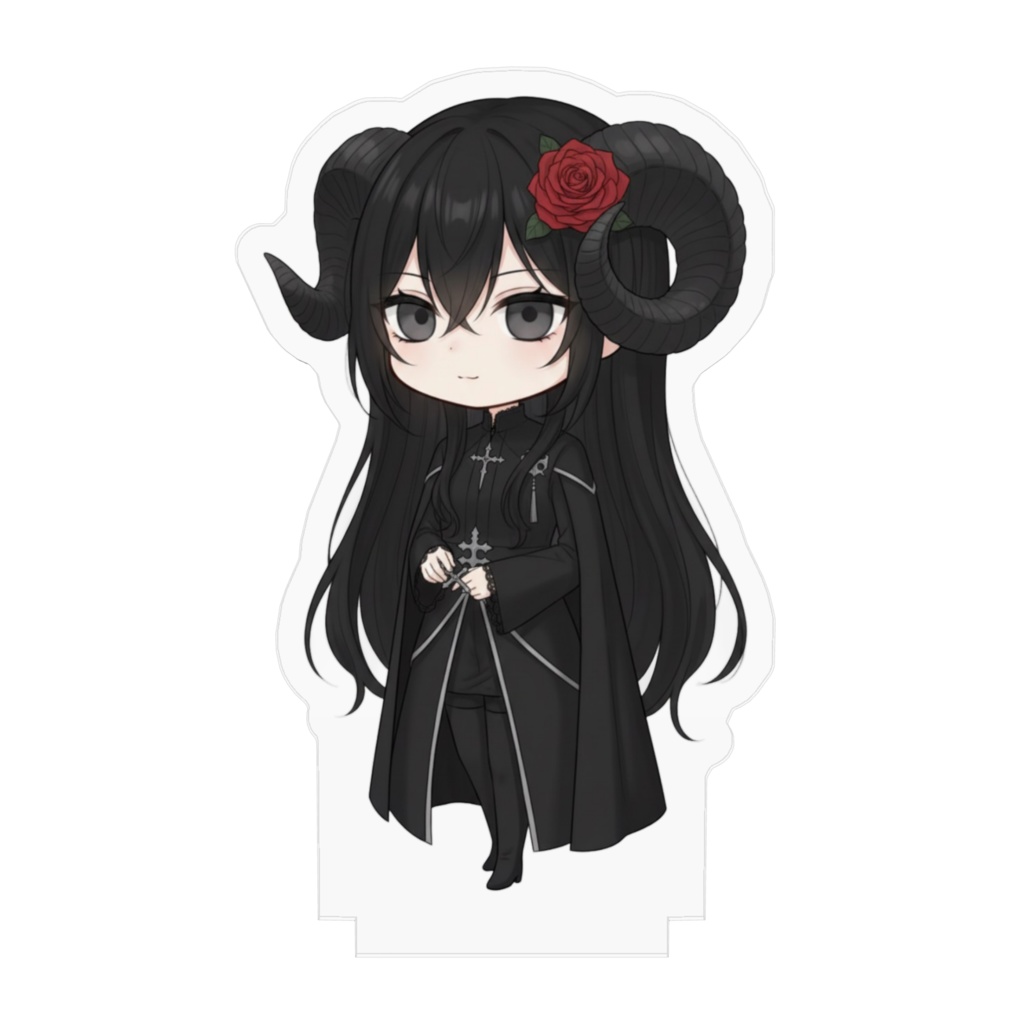 Lucifer Tearfall アクリルフィギュア - 70x70mm