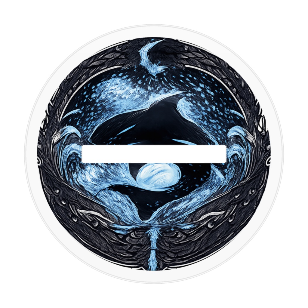 黒雨 アクリルフィギュア - 70x70mm