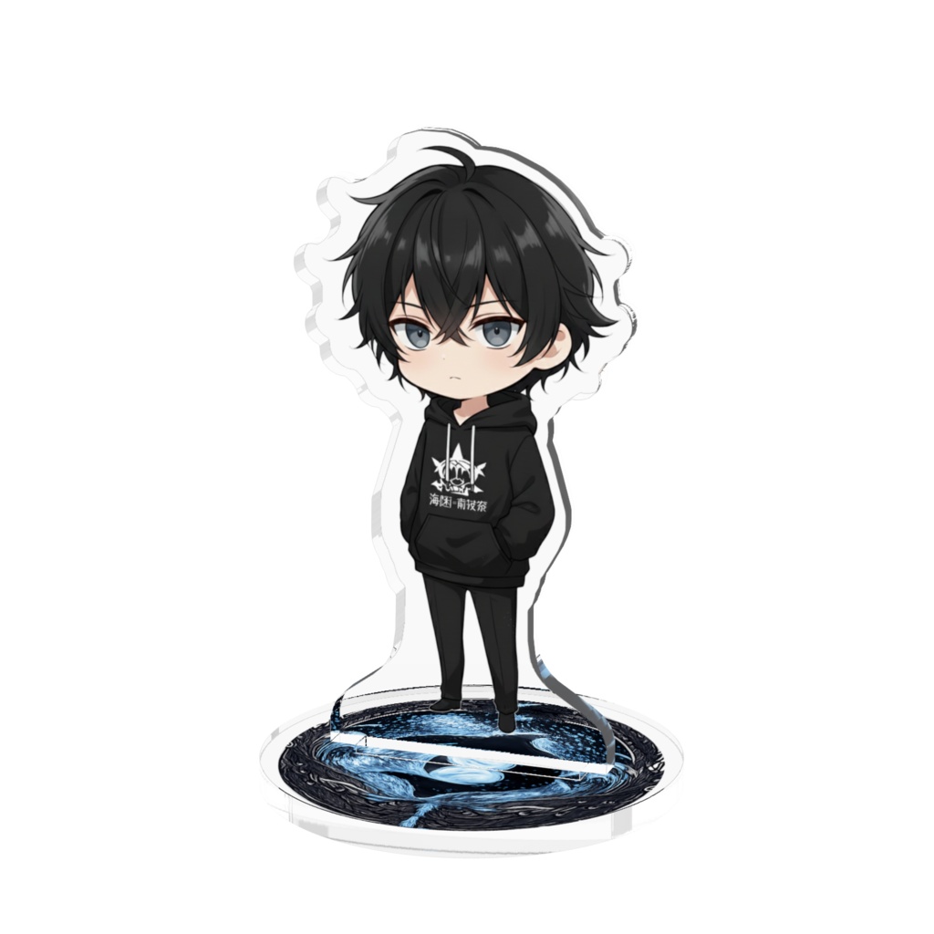 黒雨　アクリルフィギュア - 70x70mm