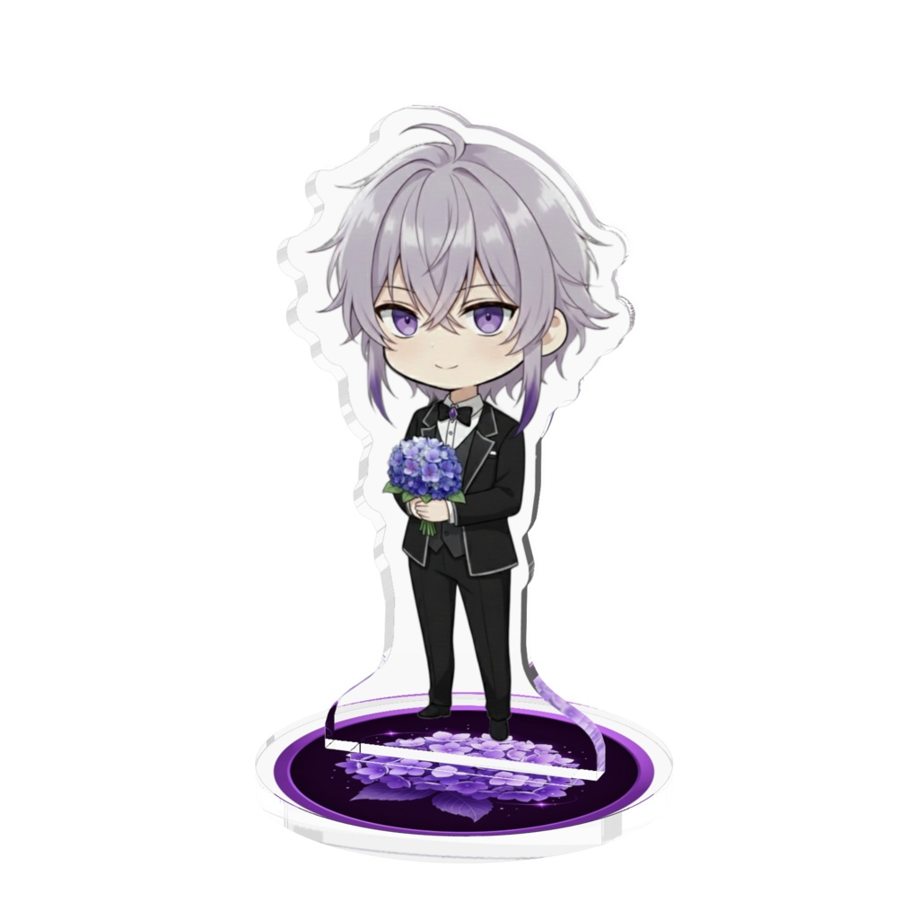 白雨（しらさめ）アクリルフィギュア - 70x70mm