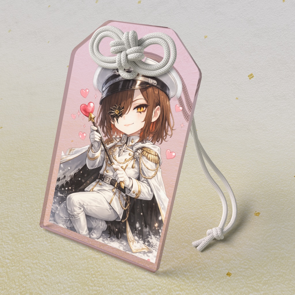 雛罌粟少将【恋愛成就アクリルお守り】
