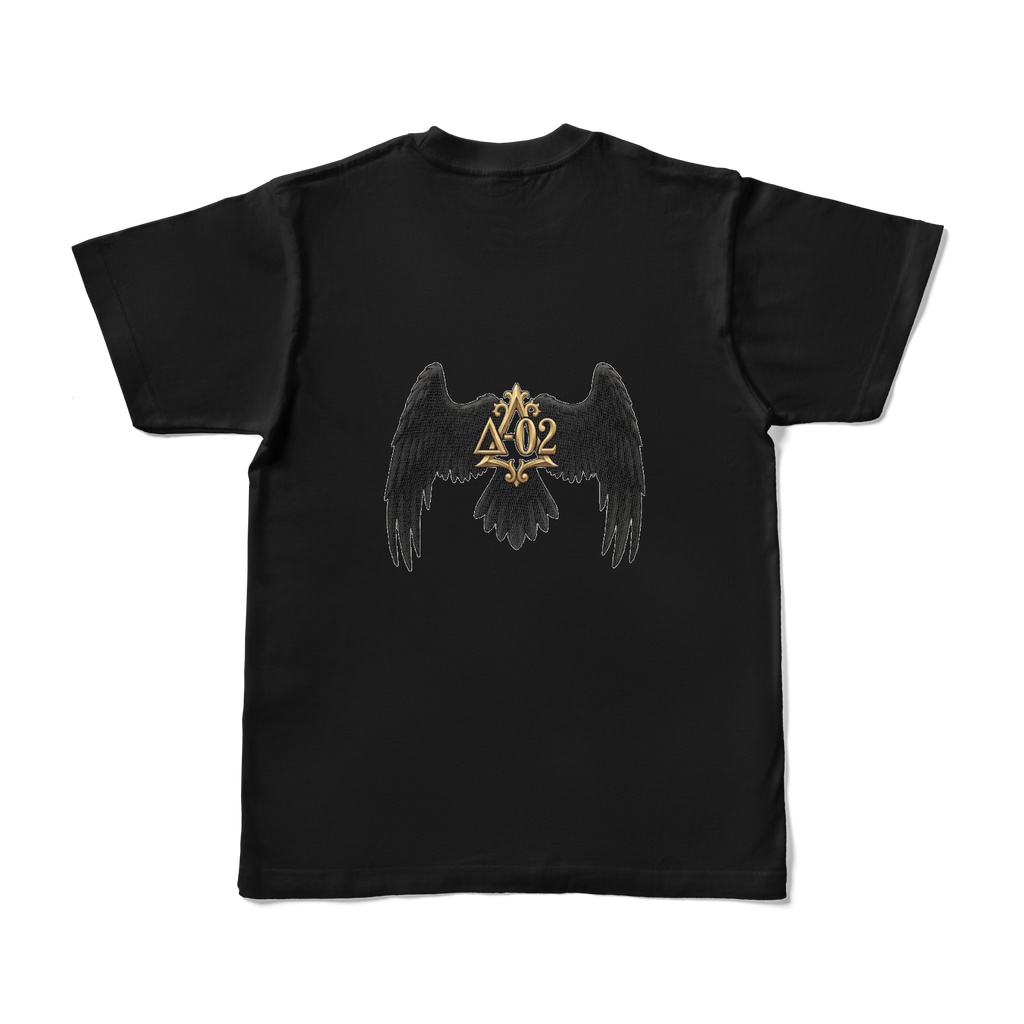 水無月大佐 黒翼Δ‐02 Tシャツ