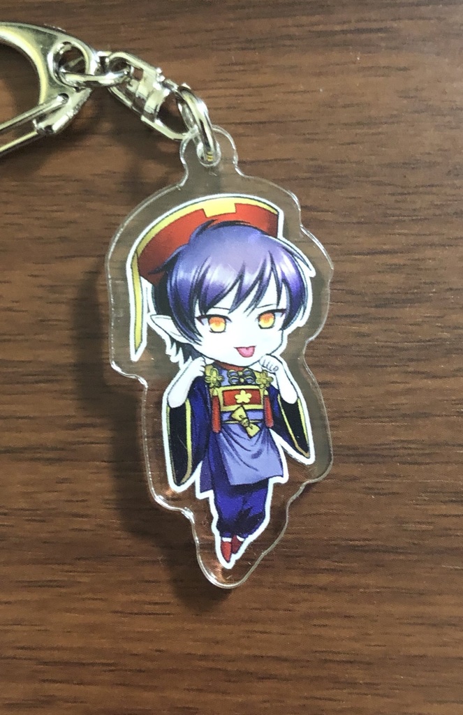 加密列くんアクリルキーホルダー